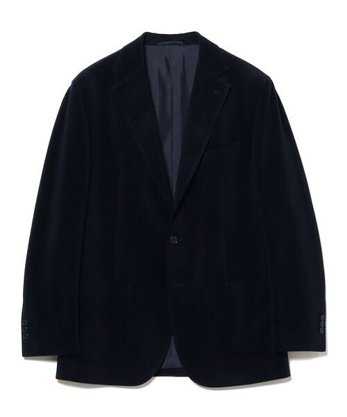 BEAMS HEART（ビームスハート）の「テックコーデュロイ 2ボタン ジャケット 25AW（セットアップ対応）（テーラードジャケット・メンズ・オリーブ/ネイビー・SMALL/MEDIUM/LARGE/X-LARGE）」の12枚目の写真