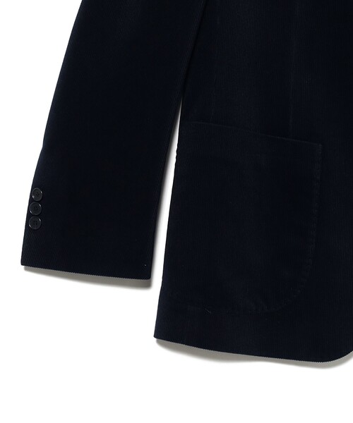 BEAMS HEART（ビームスハート）の「テックコーデュロイ 2ボタン ジャケット 25AW（セットアップ対応）（テーラードジャケット・メンズ・オリーブ/ネイビー・SMALL/MEDIUM/LARGE/X-LARGE）」の14枚目の写真