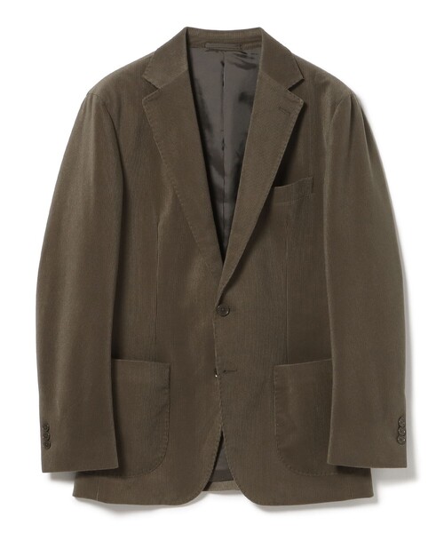 BEAMS HEART（ビームスハート）の「テックコーデュロイ 2ボタン ジャケット 25AW（セットアップ対応）（テーラードジャケット・メンズ・オリーブ/ネイビー・SMALL/MEDIUM/LARGE/X-LARGE）」の17枚目の写真