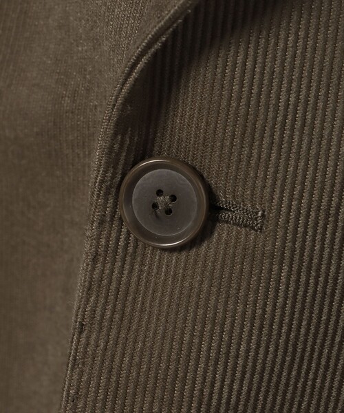 BEAMS HEART（ビームスハート）の「テックコーデュロイ 2ボタン ジャケット 25AW（セットアップ対応）（テーラードジャケット・メンズ・オリーブ/ネイビー・SMALL/MEDIUM/LARGE/X-LARGE）」の22枚目の写真