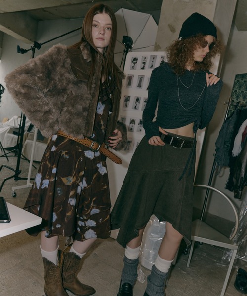 SHAGGIE（シャギー）の「【ViVi掲載】スタンドファームートンコート（ムートンコート・レディース・ブラウン/グレー・FREE）」の16枚目の写真