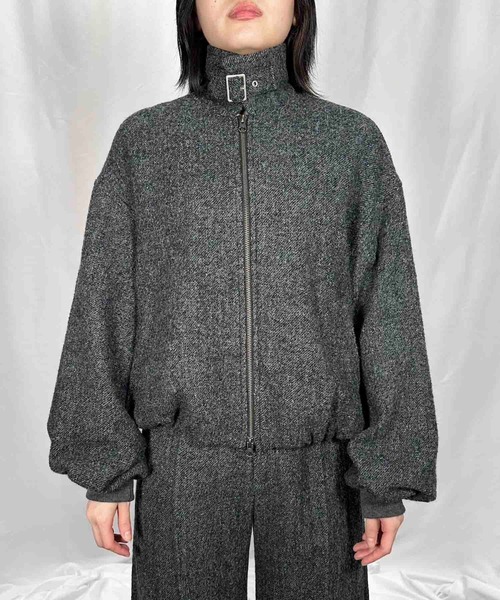 G.V.G.V.（ジーヴィージーヴィー）の「BALOON BLOUSON（ブルゾン・レディース・ブラウン/グレー・ONE SIZE）」の3枚目の写真