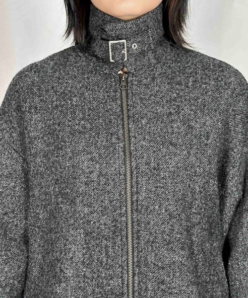 G.V.G.V.（ジーヴィージーヴィー）の「BALOON BLOUSON（ブルゾン・レディース・ブラウン/グレー・ONE SIZE）」の8枚目の写真