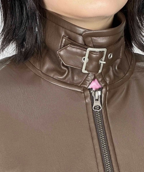 G.V.G.V.（ジーヴィージーヴィー）の「BALOON BLOUSON（ブルゾン・レディース・ブラウン/グレー・ONE SIZE）」の18枚目の写真