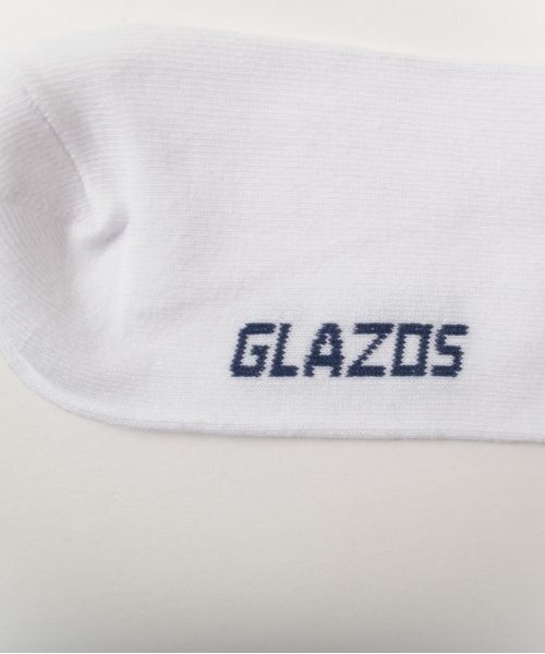 GLAZOS（グラソス）の「【大人向けサイズあり】クルー丈ラインソックス３足セット（ソックス/靴下・キッズ・カラフル・25-27CM/22-24cm）」の4枚目の写真