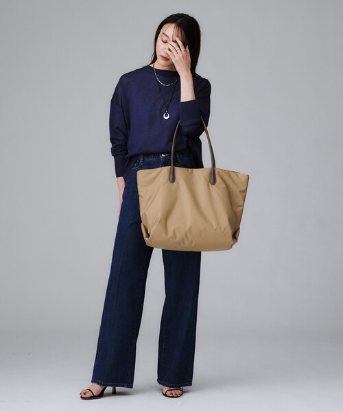 UNTITLED（アンタイトル）の「トートバッグ ＆ ミニショルダーセット（トートバッグ・レディース・ベージュ系4/ブラック・99）」の8枚目の写真