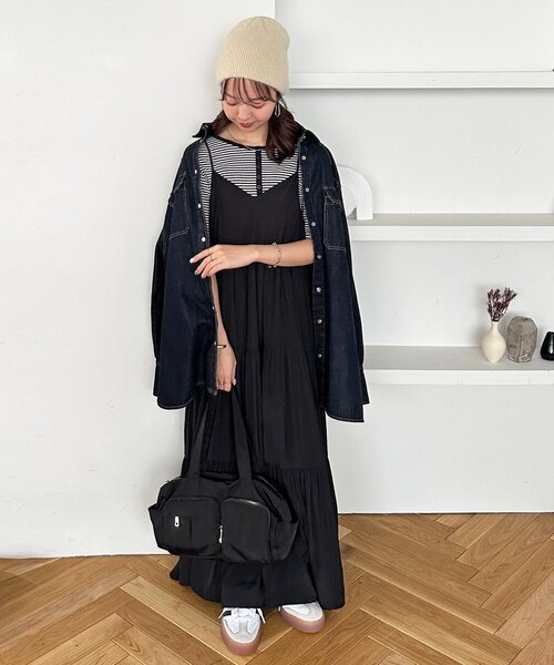 DISCOAT（ディスコート）の「ブラッシングビーニー（ニットキャップ/ビーニー・レディース・アイボリー/ブラック/グレー・FREE）」の21枚目の写真