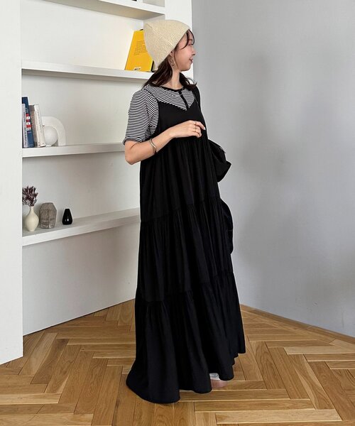 DISCOAT（ディスコート）の「ブラッシングビーニー（ニットキャップ/ビーニー・レディース・アイボリー/ブラック/グレー・FREE）」の22枚目の写真