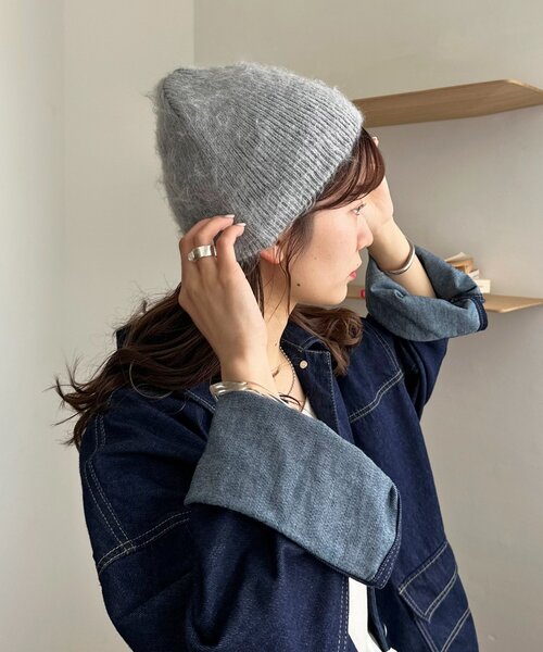 新品タグ付き　Stella McCartney グレー ニット帽　ビーニー Stella McCartney（ステラ・マッカートニー） adidas by STELLA