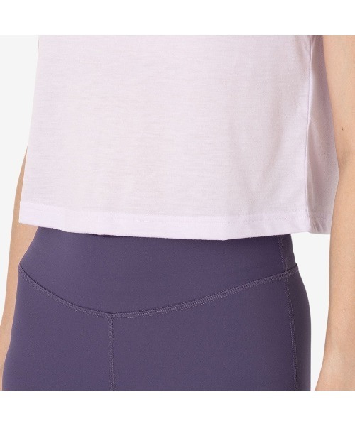 Reebok（リーボック）の「ロゴ トレーニング タンクトップ / MONICA TRAIN CORE BOXY TANK（タンクトップ・レディース・ブラック/パープル・MEDIUM/SMALL）」の11枚目の写真