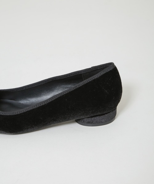 NANO universe（ナノユニバース）の「ポインテッドバレエシューズ（バレエシューズ・レディース・オフホワイト/ブラック・36/37/38）」の9枚目の写真