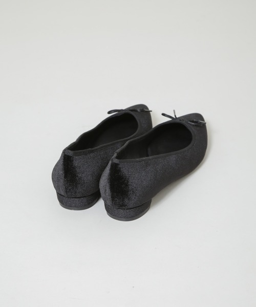 NANO universe（ナノユニバース）の「ポインテッドバレエシューズ（バレエシューズ・レディース・オフホワイト/ブラック・36/37/38）」の11枚目の写真