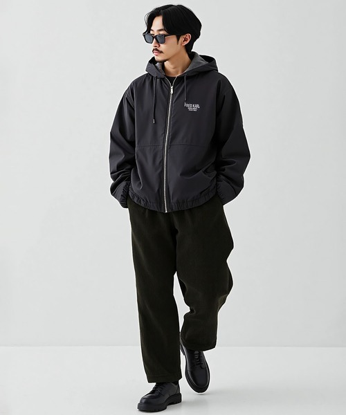 RED KAP(レッドキャップ)の「REDKAP/レッドキャップ ダックフーデットジャケット アメカジ アウター 中綿 ワークジャケット(ブルゾン・メンズ・ブラック/カーキ/ベージュ・L/M/XL)」の7枚目の写真