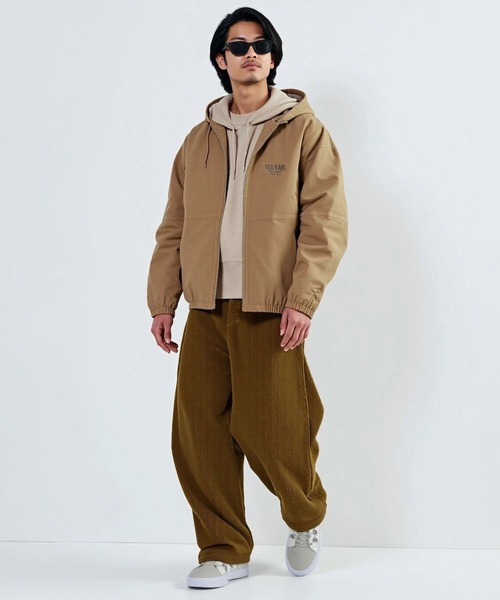 RED KAP(レッドキャップ)の「REDKAP/レッドキャップ ダックフーデットジャケット アメカジ アウター 中綿 ワークジャケット(ブルゾン・メンズ・ブラック/カーキ/ベージュ・L/M/XL)」の12枚目の写真