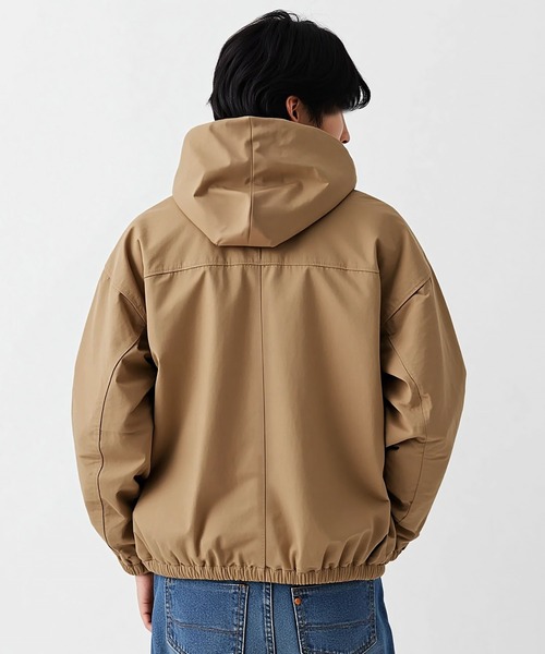 RED KAP(レッドキャップ)の「REDKAP/レッドキャップ ダックフーデットジャケット アメカジ アウター 中綿 ワークジャケット(ブルゾン・メンズ・ブラック/カーキ/ベージュ・L/M/XL)」の11枚目の写真
