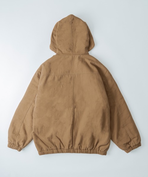 RED KAP(レッドキャップ)の「REDKAP/レッドキャップ ダックフーデットジャケット アメカジ アウター 中綿 ワークジャケット(ブルゾン・メンズ・ブラック/カーキ/ベージュ・L/M/XL)」の19枚目の写真