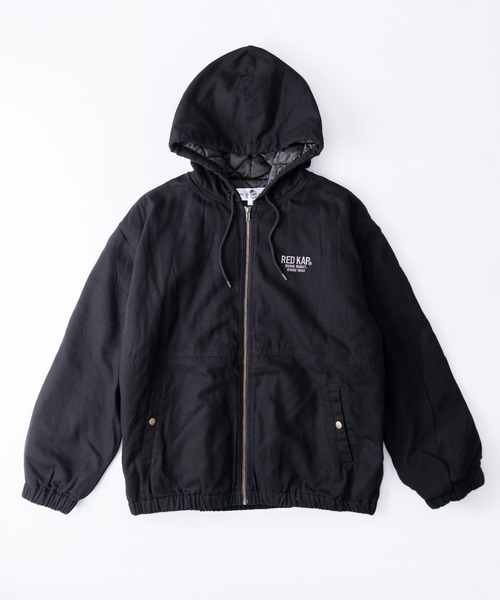 RED KAP(レッドキャップ)の「REDKAP/レッドキャップ ダックフーデットジャケット アメカジ アウター 中綿 ワークジャケット(ブルゾン・メンズ・ブラック/カーキ/ベージュ・L/M/XL)」の16枚目の写真