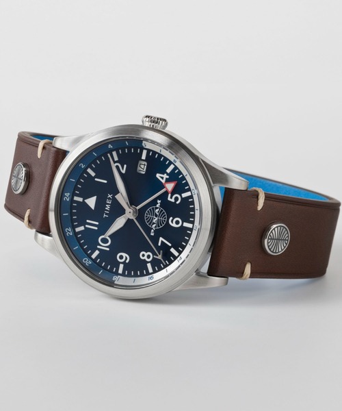 TIMEX(タイメックス)の「TIMEX/タイメックス イージーリーダー 腕時計 TX-TW2W97300 ユニセックス(アナログ腕時計・レディース・ネイビー・FREE)」の1枚目の写真