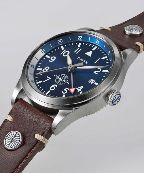 TIMEX(タイメックス)の「TIMEX/タイメックス イージーリーダー 腕時計 TX-TW2W97300 ユニセックス(アナログ腕時計・レディース・ネイビー・FREE)」の2枚目の写真