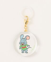 TOM&JERRY（トムアンドジェリー）の「【公式】TOM and JERRY　めじるしガラスチャーム（キーケース/キーアクセサリー）」