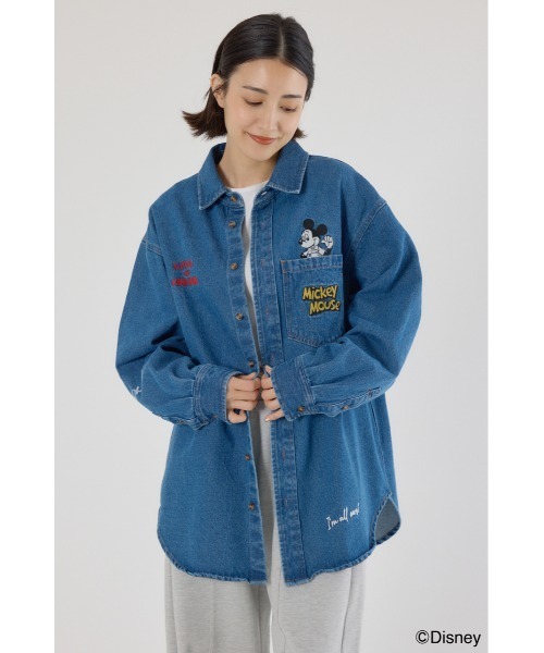 ミッキー）DENIMシャツ（シャツ/ブラウス）｜RODEO CROWNS WIDE BOWL