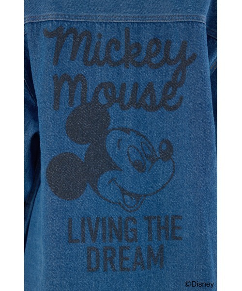 RODEO CROWNS WIDE BOWL ミッキーDENIMシャツ RODEO CROWNS WIDE BOWL | 【UNISEX】（ミッキー）DENIMシャツ