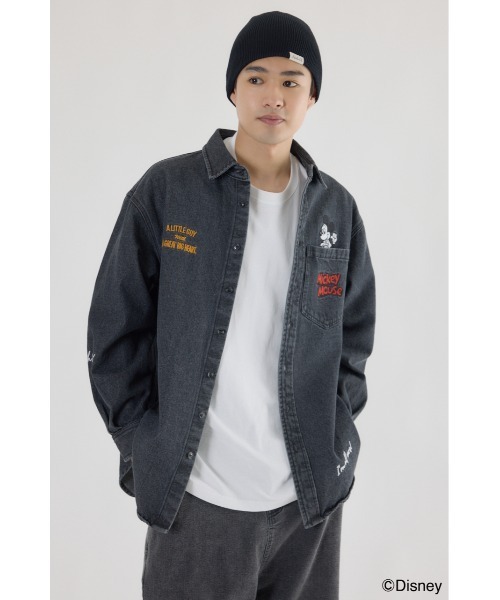 ミッキー）DENIMシャツ（シャツ/ブラウス）｜RODEO CROWNS WIDE BOWL