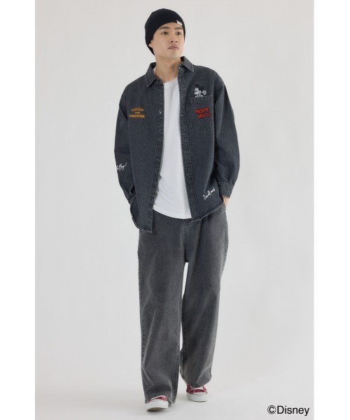 ミッキー）DENIMシャツ（シャツ/ブラウス）｜RODEO CROWNS WIDE