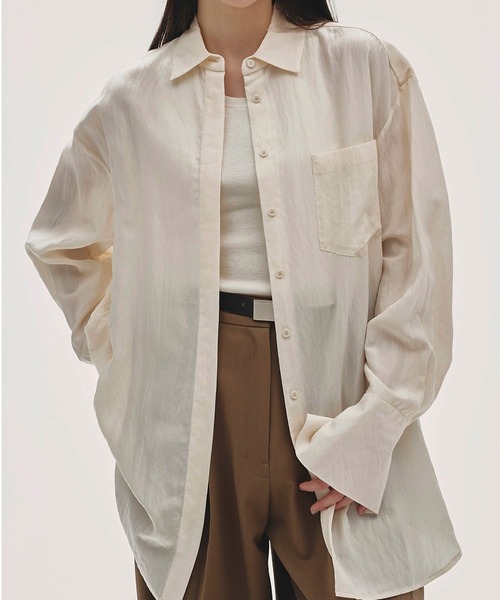 TODAYFUL Silky Pocket Shirtsシルキーポケットシャツ TODAYFUL/トゥデイフル】Sliky Pocket Shirts/シルキーポケット