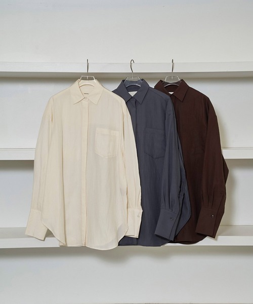 TODAYFUL シルキーポケットシャツ TODAYFUL/トゥデイフル】Sliky Pocket Shirts/シルキーポケット