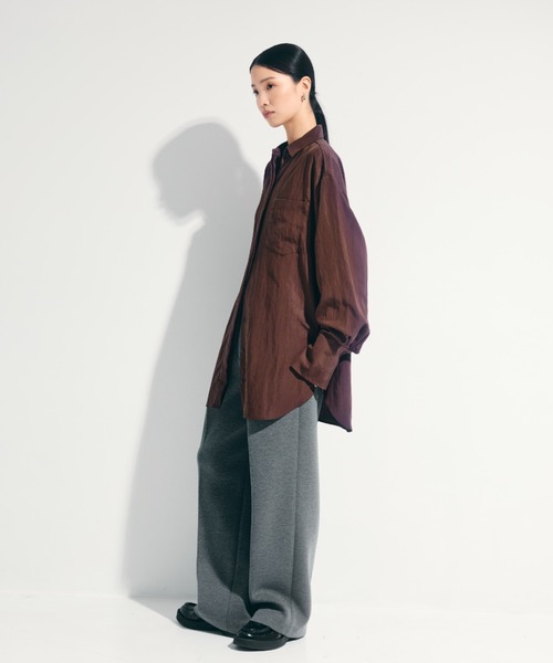 TODAYFUL/トゥデイフル】Sliky Pocket Shirts/シルキーポケット