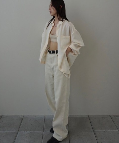 todayful／Silky Pocket Shirt／エクリュ TODAYFUL(トゥデイフル) / Life's online store（ライフズ