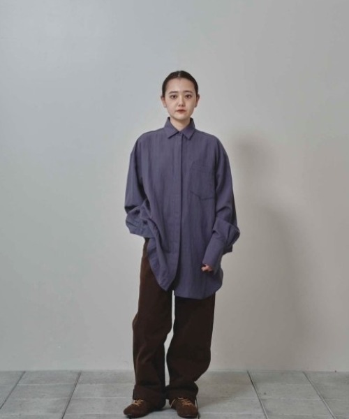 TODAYFUL/トゥデイフル】Sliky Pocket Shirts/シルキーポケット