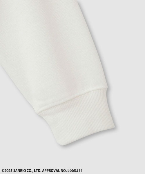 sanrio(サンリオ)の「Sanrio キャラクター スパンコールトレーナー 【キティ シナモロール クロミ】(Tシャツ/カットソー・キッズ・サックスブルー/ラベンダー/オフホワイト・100/110/120/130/140/150/160)」の7枚目の写真