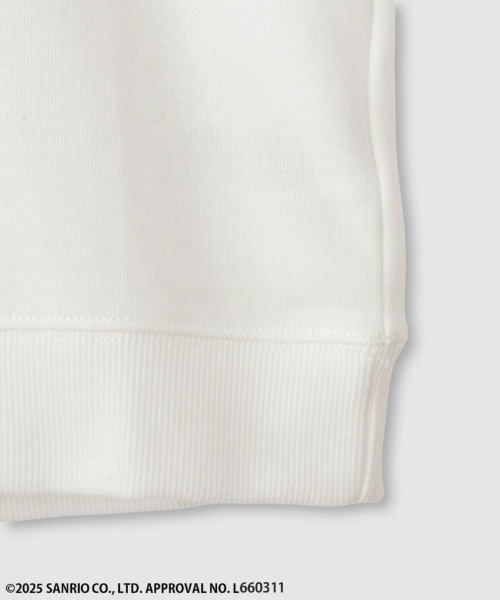 sanrio(サンリオ)の「Sanrio キャラクター スパンコールトレーナー 【キティ シナモロール クロミ】(Tシャツ/カットソー・キッズ・サックスブルー/ラベンダー/オフホワイト・100/110/120/130/140/150/160)」の8枚目の写真