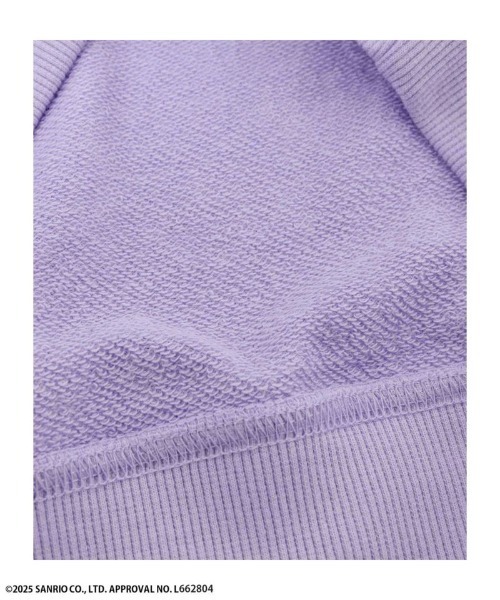 sanrio(サンリオ)の「Sanrio キャラクター スパンコールトレーナー 【キティ シナモロール クロミ】(Tシャツ/カットソー・キッズ・サックスブルー/ラベンダー/オフホワイト・100/110/120/130/140/150/160)」の16枚目の写真