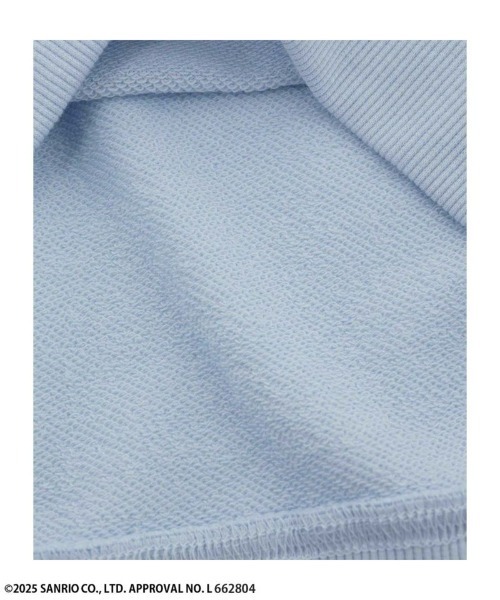 sanrio(サンリオ)の「Sanrio キャラクター スパンコールトレーナー 【キティ シナモロール クロミ】(Tシャツ/カットソー・キッズ・サックスブルー/ラベンダー/オフホワイト・100/110/120/130/140/150/160)」の12枚目の写真