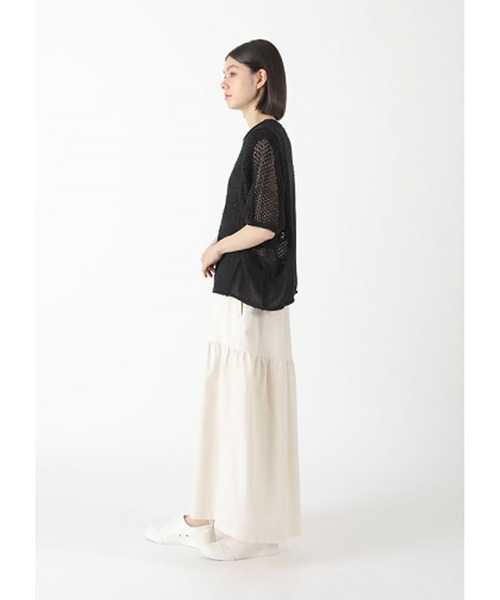 Plantation(プランテーション)の「PRIMEストレッチ / スカート / (O)(スカート・レディース・ホワイト/ベージュ/オレンジ・M size)」の9枚目の写真