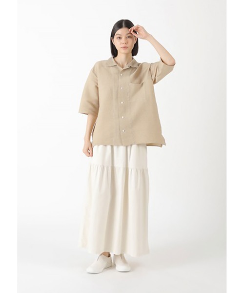 Plantation(プランテーション)の「PRIMEストレッチ / スカート / (O)(スカート・レディース・ホワイト/ベージュ/オレンジ・M size)」の12枚目の写真