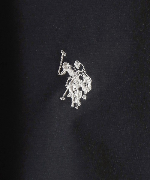 U.S. POLO ASSN.（ユーエスポロアッスン）の「U.S. POLO ASSN./ユーエスポロアッスン 撥水 UVカット ストレッチ ワイド タック バルーンパンツ/イージーパンツ/レディース メンズ（その他パンツ・メンズ・ネイビー/ベージュ/グレー/ブラック・LL/L/M/S）」の22枚目の写真