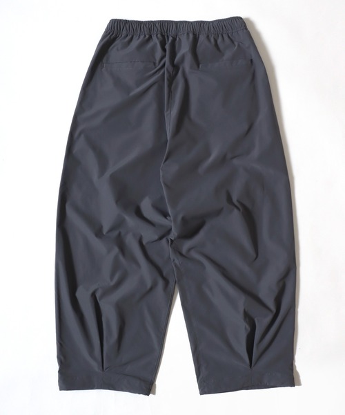 U.S. POLO ASSN.（ユーエスポロアッスン）の「U.S. POLO ASSN./ユーエスポロアッスン 撥水 UVカット ストレッチ ワイド タック バルーンパンツ/イージーパンツ/レディース メンズ（その他パンツ・メンズ・ネイビー/ベージュ/グレー/ブラック・LL/L/M/S）」の12枚目の写真