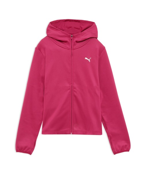 PUMA(プーマ)の「PUMA プーマ ウィメンズ トレーニング TAD ニットジャケット(パーカー・レディース・レッド系その他/ブラック・LARGE/X-LARGE/MEDIUM/SMALL)」の1枚目の写真