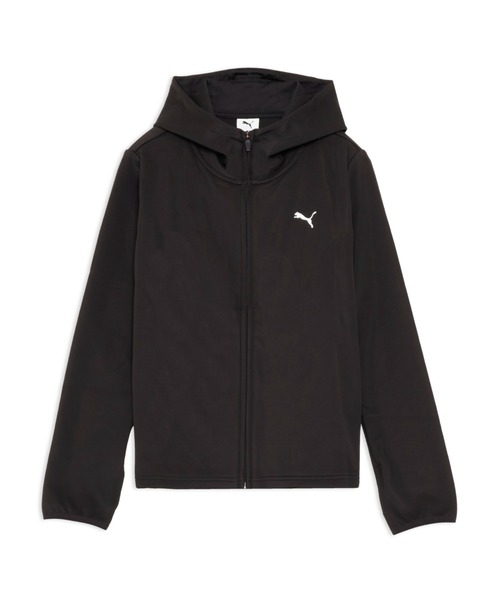 PUMA(プーマ)の「PUMA プーマ ウィメンズ トレーニング TAD ニットジャケット(パーカー・レディース・レッド系その他/ブラック・LARGE/X-LARGE/MEDIUM/SMALL)」の2枚目の写真
