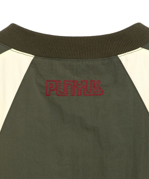 PUNYUS（プニュズ）の「ナンバリングユニフォームナイロンＴ（Tシャツ/カットソー・レディース・ネイビー/パープル/カーキ・3/4）」の12枚目の写真