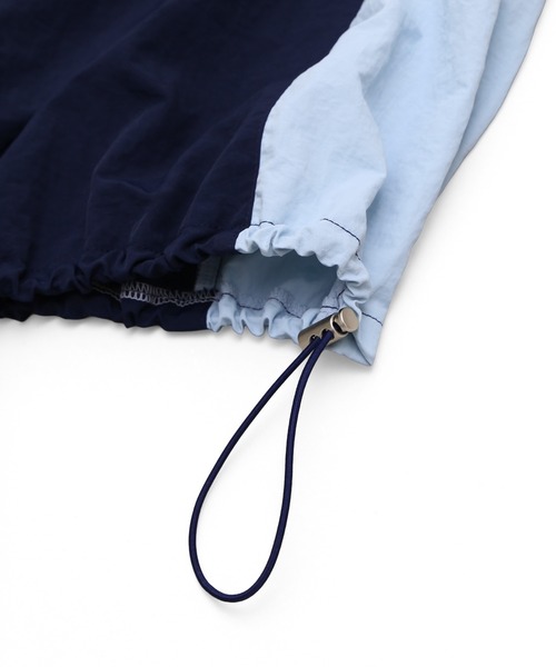 PUNYUS（プニュズ）の「ナンバリングユニフォームナイロンＴ（Tシャツ/カットソー・レディース・ネイビー/パープル/カーキ・3/4）」の21枚目の写真