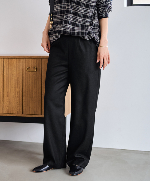 FRAMeWORK（フレームワーク）の「撥水強撚PEサスペンダーパンツ