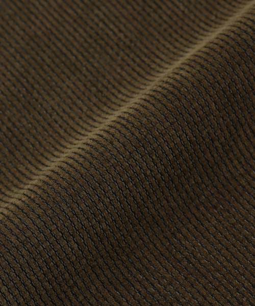 SLOBE IENA(スローブイエナ)の「La Maison de Lyllis/ラメゾンドリリス SANKAKU スカーフ 2253014(ストール/ショール・レディース・カーキ・FREE)」の5枚目の写真