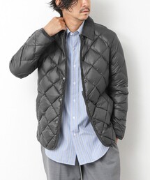美品】ノーリーズ　メンズ　nolley's ダウン　ジャケット　Lサイズ　グレー 美品】ノーリーズ メンズ nolley's ダウン ジャケット Lサイズ