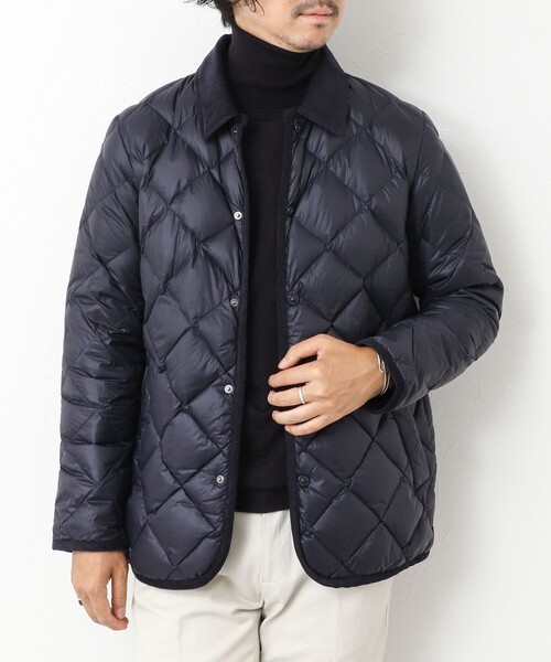 TAION（タイオン）の「【TAION/タイオン】別注ソフトシェル キルティングジャケット 25AW（ダウンジャケット/コート・メンズ・ダークネイビー/ブラック/チャコールグレー/オリーブ・XL/L/M/S）」の18枚目の写真