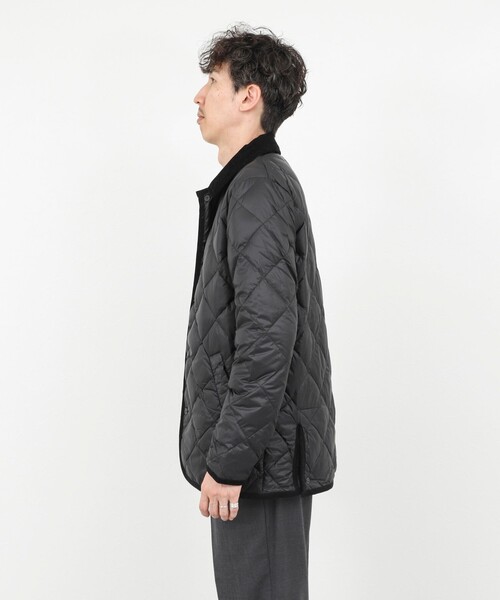 TAION（タイオン）の「【TAION/タイオン】別注ソフトシェル キルティングジャケット 25AW（ダウンジャケット/コート・メンズ・ダークネイビー/ブラック/チャコールグレー/オリーブ・XL/L/M/S）」の7枚目の写真